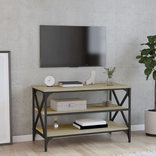 TV Cabinet Sonoma Oak 80x40x50 cm Engineered Wood
