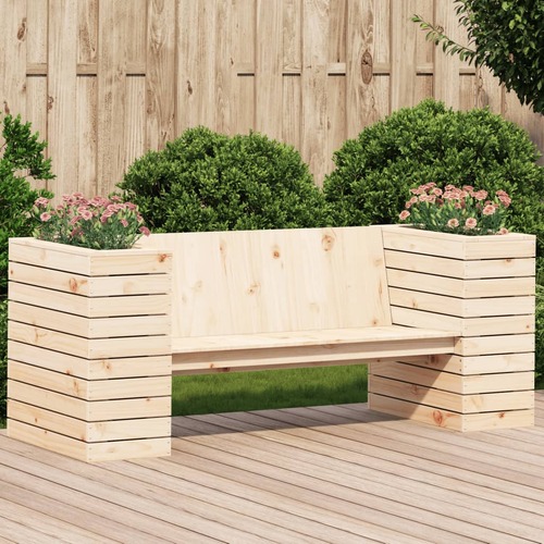 Planter Bench 167.5x60x65 cm Solid Wood Pine