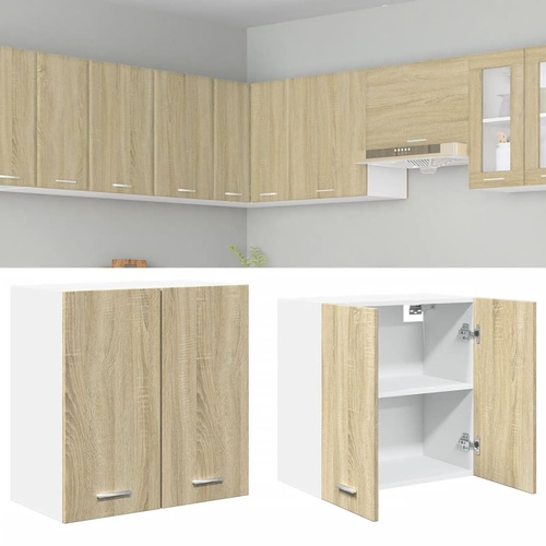 Hanging Cabinet Lyon Sonoma Oak 60x31x60 cm Engineered Wood