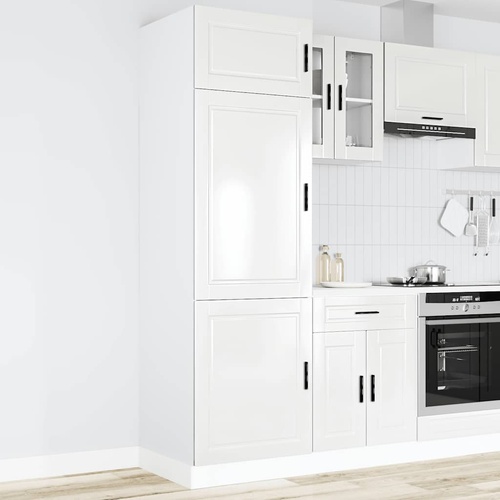 Kitchen Cupboard "Porto" High Gloss White Engineered Wood