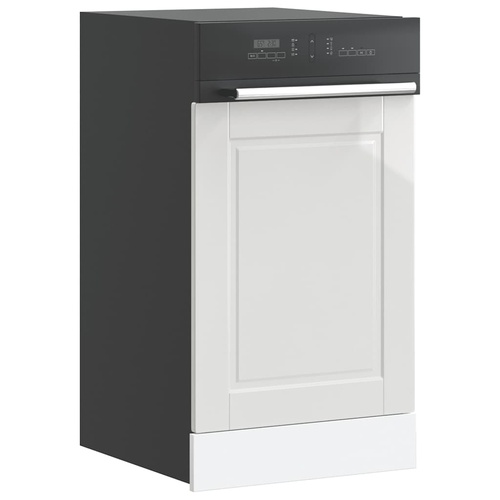 Dishwasher Panel "Porto" High Gloss White 45x1,5x67 cm Engineered Wood