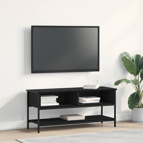 TV Cabinet Set Black Oak 100 x 35 x 45 cm Engineered Wood