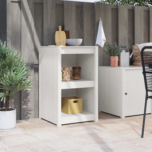 Kitchen Cabinet White 55 x 55 x 92 cm Solid Pine Wood