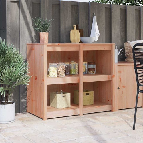 Kitchen Cabinet Brown 106 x 55 x 92 cm Solid Douglas Fir wood
