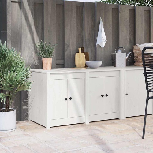 Kitchen Cabinet White 106 x 55 x 64 cm Solid Pine wood