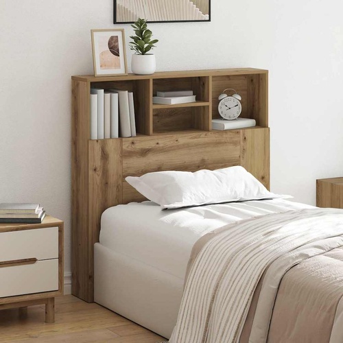 Headboard Cabinet with Shelf Artisan Oak 100 x 19 x 103,5 cm