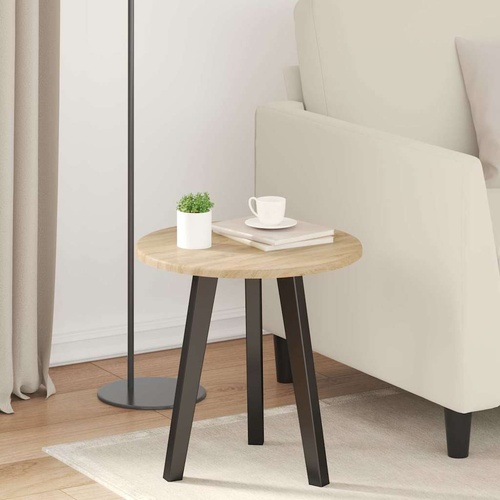 Table Top Sonoma oak 40 x 40 x 1.5 cm Engineered wood