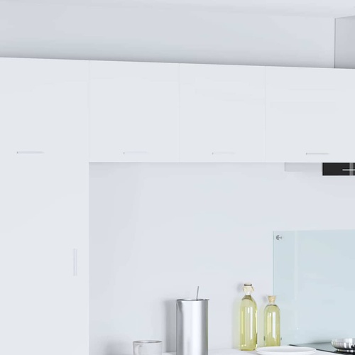 Hanging Cabinet 2 pcs White 40 x 31 x 40 cm Engineered Wood