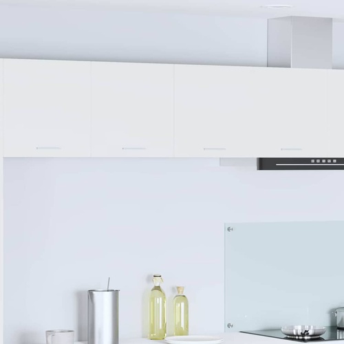 Hanging Cabinet with Door White 80 x 31 x 40 cm Engineered Wood