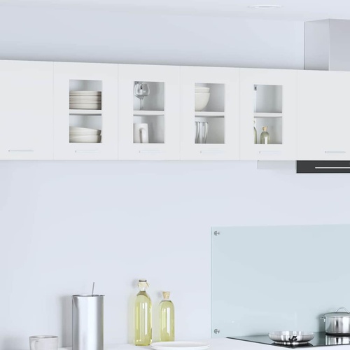 Hanging Cabinet with Door White 60 x 31 x 40 cm Engineered Wood