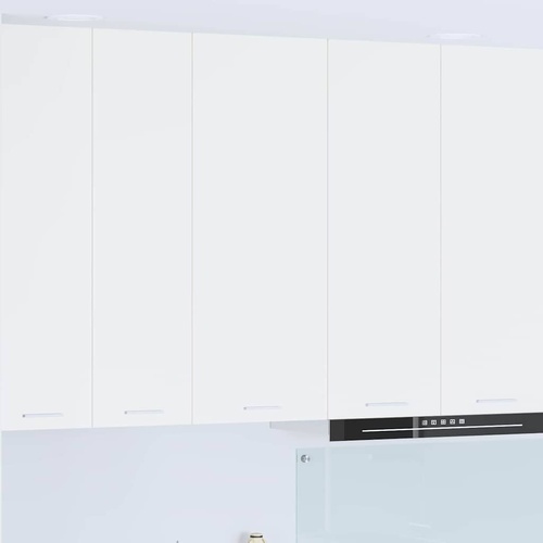 Hanging Cabinet White 40 x 31 x 100 cm Engineered Wood