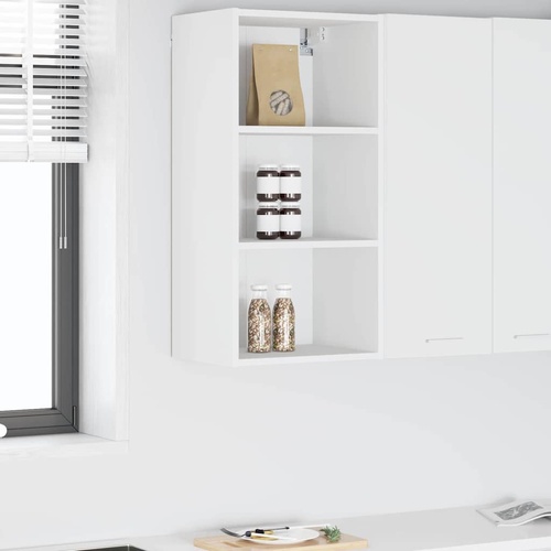 Hanging Cabinet White 40 x 29,5 x 80 cm Engineered Wood