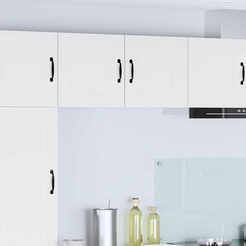 Kitchen Wall Cabinet with Shelf 2 pcs White 40 x 31 x 40 cm