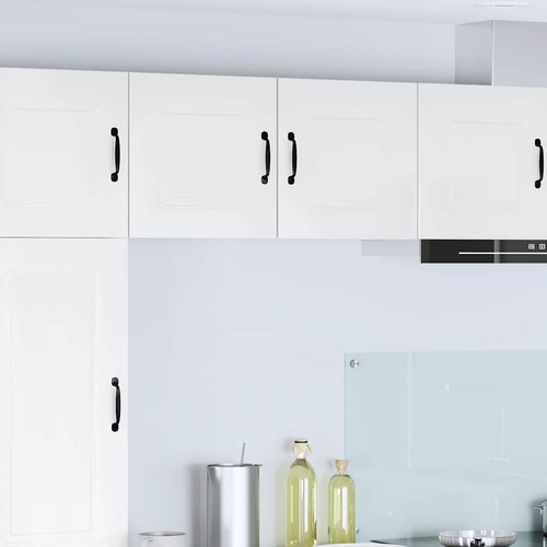 Kitchen Cabinet Kalmar 2 pcs High Gloss White 40 x 31 x 40 cm
