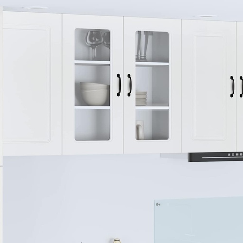 Kitchen Cabinet Kalmar High Gloss White 80 x 31 x 80 cm