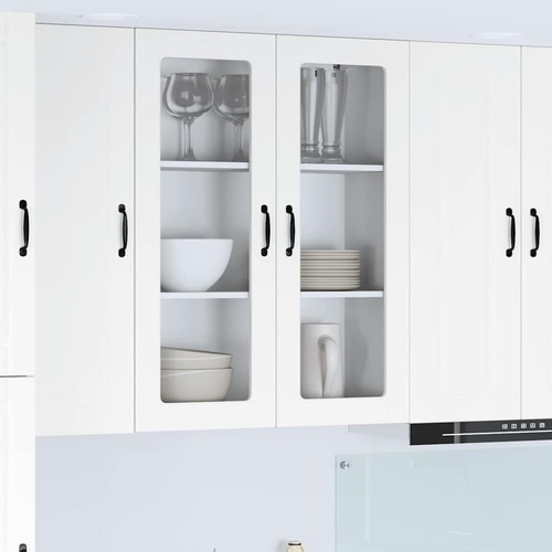 Kitchen Cabinet Kalmar White 80 x 31 x 100 cm Engineered Wood