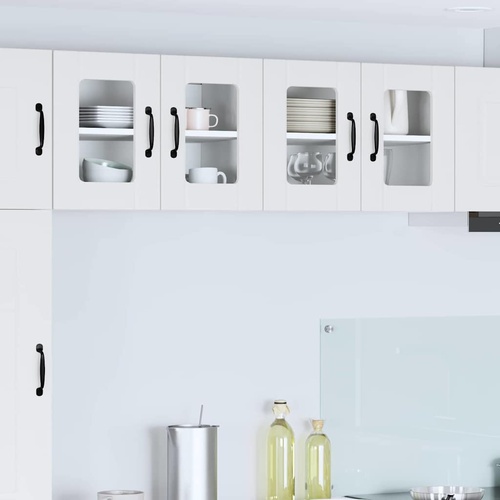 Kitchen Cabinet 2 pcs White 60 x 31 x 40 cm Engineered Wood