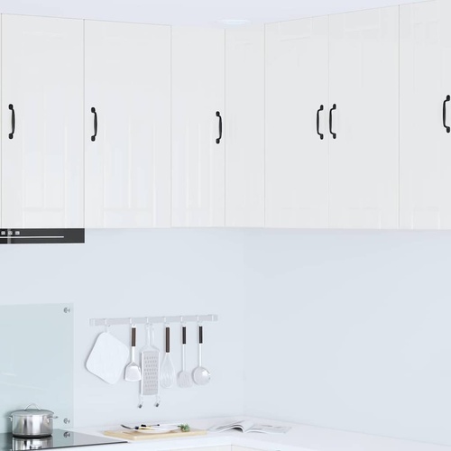 Kitchen Cabinet High Gloss White 57 x 57 x 80 cm