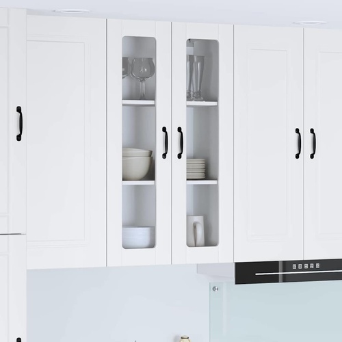 Kitchen Wall Cabinet White 60 x 31 x 100 cm Engineered Wood