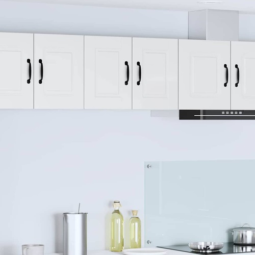Kitchen Wall Cabinet 2 pcs High Gloss White 30 x 31 x 40 cm