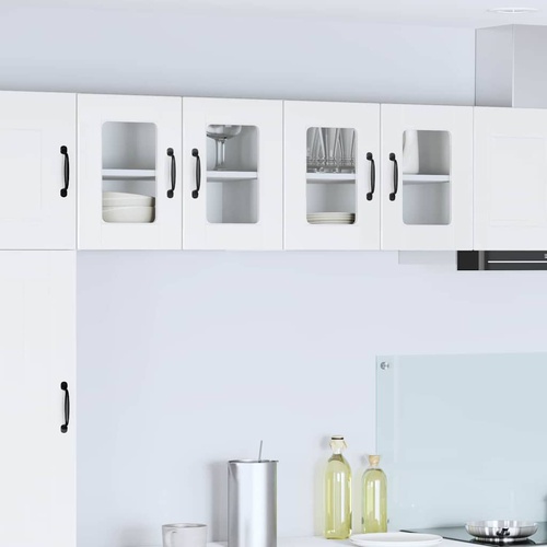 Kitchen Cabinet with Shelf High Gloss White 60 x 31 x 40 cm