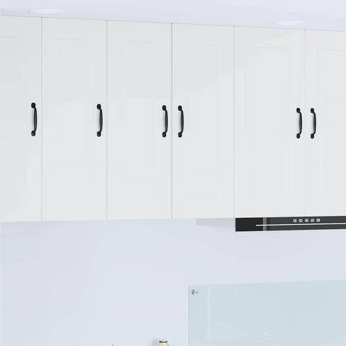 Kitchen Cabinet 2 pcs White 30 x 31 x 80 cm Engineered Wood
