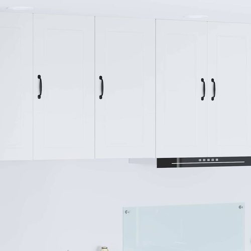 Kitchen Cabinet with Shelf High Gloss White 40 x 31 x 80 cm