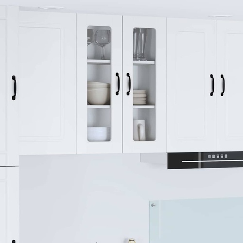 Kitchen Cabinet with Shelf High Gloss White 60 x 31 x 80 cm