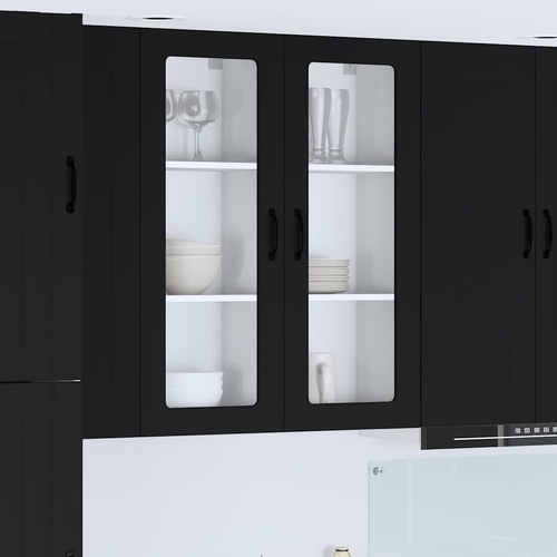 Kitchen Cabinet Black 40 x 31 x 100 cm Engineered Wood