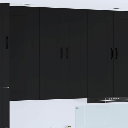Kitchen Cabinet Black 30 x 31 x 100 cm Engineered Wood