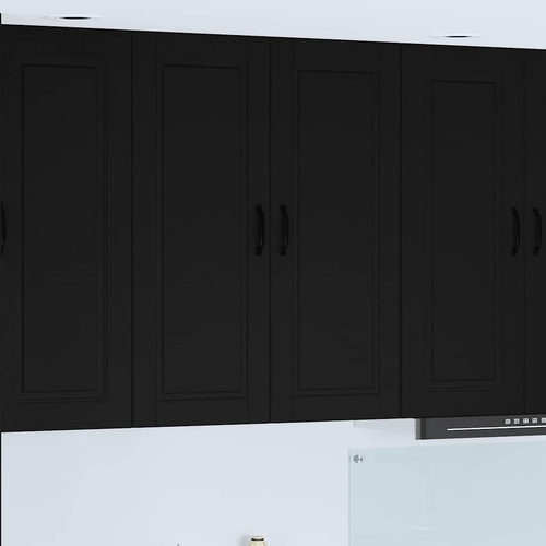 Kitchen Cabinet Black 80 x 31 x 100 cm Engineered Wood