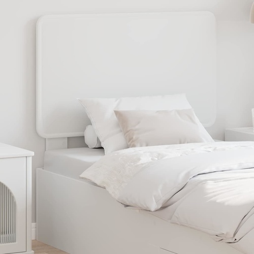 Headboard with Headboard White 90 cm Engineered wood