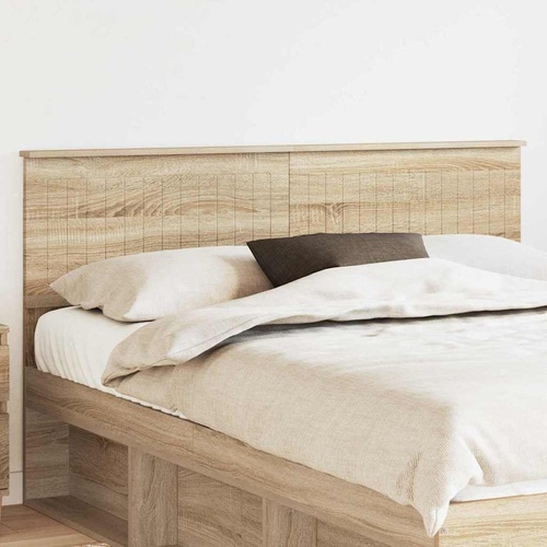 Headboard with Headboard Sonoma Oak 150 cm Engineered wood