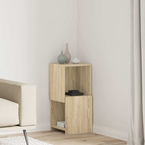 Corner Cabinet White 30,5x30x65cm Engineered Wood