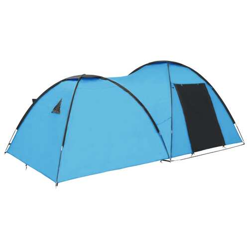 Camping Igloo Tent 450x240x190 cm 4 Person Blue