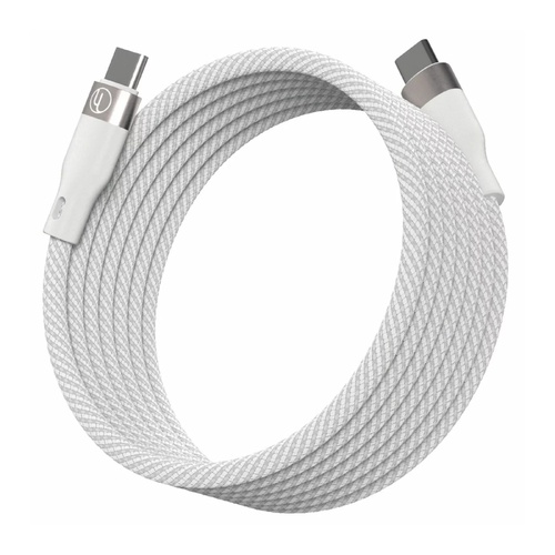 Loop Loop Magnetic USB Cable 3 Pack White Fast Charging Data Sync