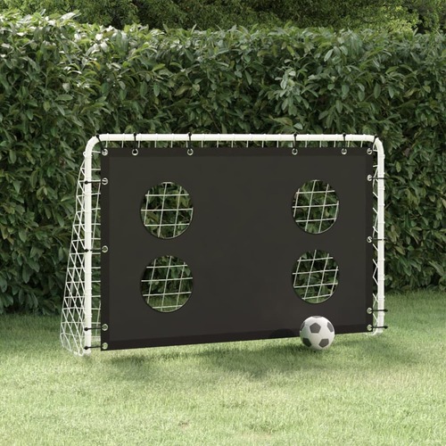 Soccer Goal Training Net Steel 184x61x122 cm