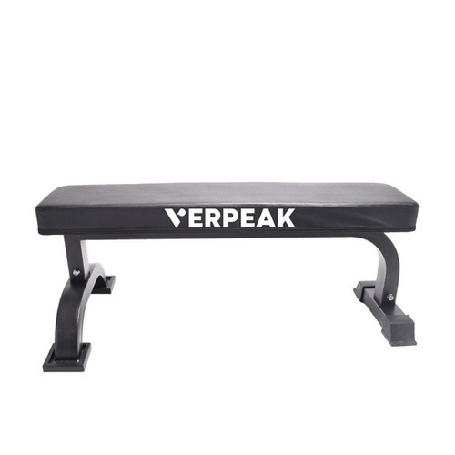 VERPEAK Fitness Flat Bench Weight Press Gym Home Strength Training