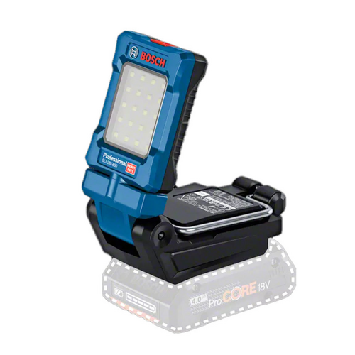 Bosch 18V Cordless LED Work Light 800 Lumens Magnetic Swivel Hook GLI