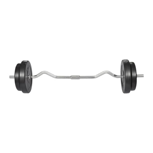 Curl Bar with Weights 30 kg