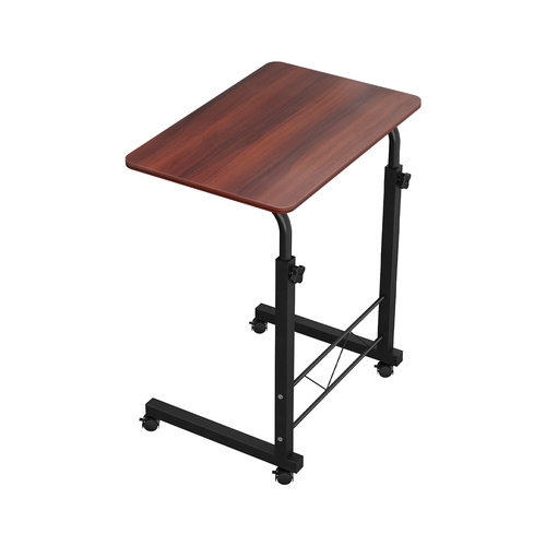 Artiss Laptop Table Desk Portable - Dark Wood