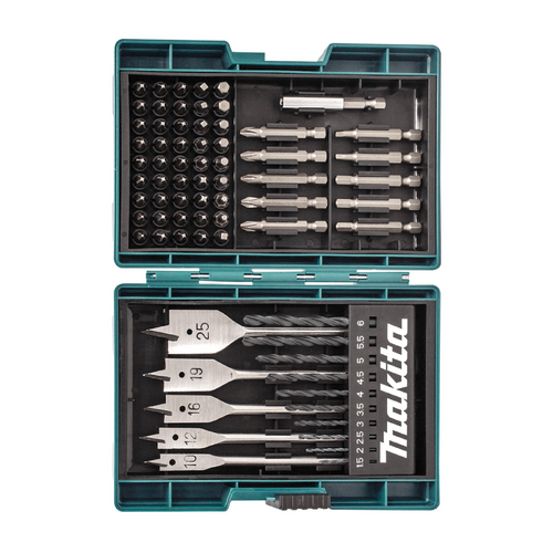 Makita 71 Piece Drill & Driver Bit Set Screwdriver Bits With Case