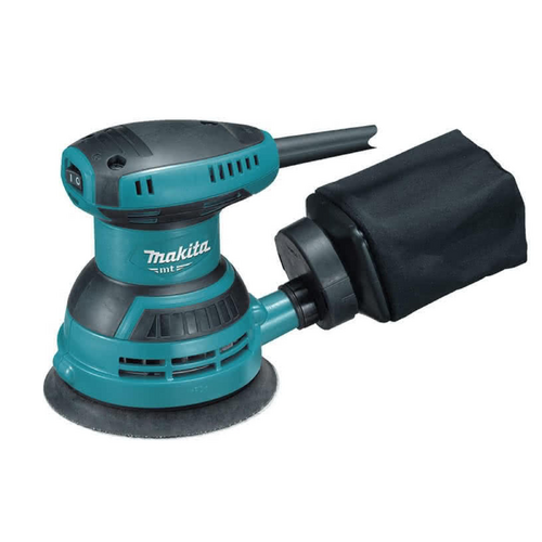 Makita 240V Random Orbital Sander 125mm With Dust Bag Corded Electric
