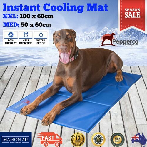 Cooling Mat Gel Pad Dog Cat Non Toxic Cool Puppy Bed Summer Mats Mattress Beds