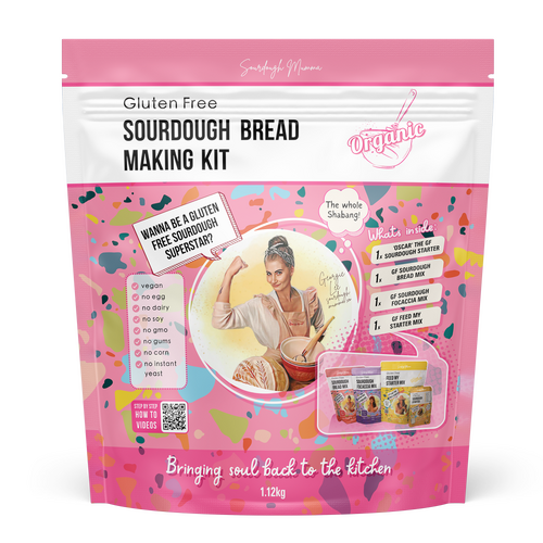 Gluten Free Sourdough Bread Making Kit 1.1Kg Organic