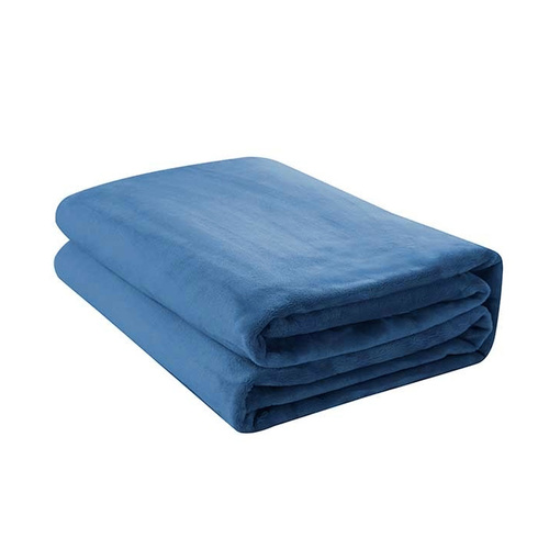Jason 400GSM Super Soft Micro Fleece Blanket Denim King