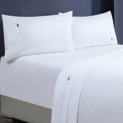 1000tc egyptian cotton 1 fitted sheet and 2 pillowcases queen white