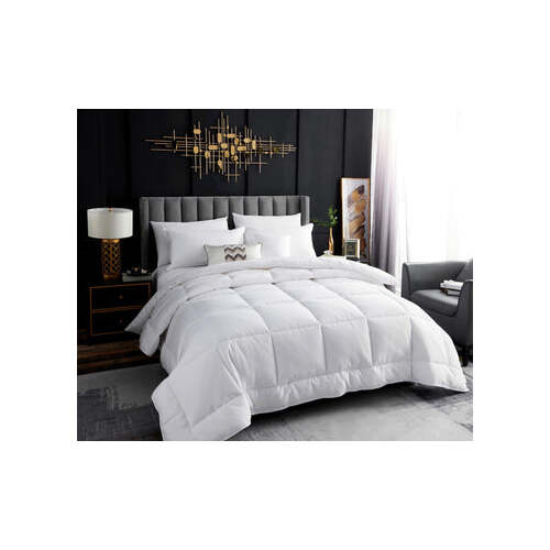 ultra warm winter weight down alternative quilt doona 800gsm queen