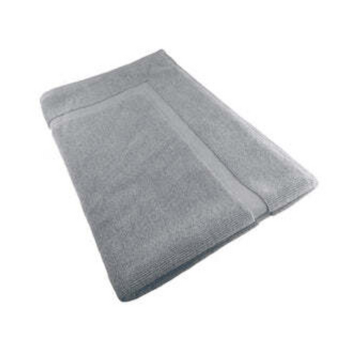 softouch ultra light quick dry premium cotton bath mat 900gsm silver