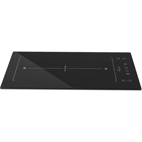 Empava Electric Induction Cooktop Stove Hob with 2 Burners and Sensor Touch in Black Vitro Ceramic Glass - 240V